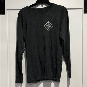Hurley Charcoal Long Sleeve Tee